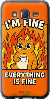 2D пластиковый чехол 'Funny Cat' для Samsung Galaxy J5 (2015) J500H изображение 20