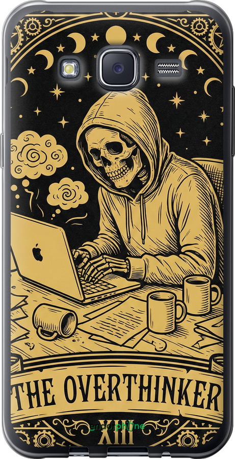 2D пластиковый чехол The Overthinker для Samsung Galaxy J5 (2015) J500H - 6774t-100 изображение 