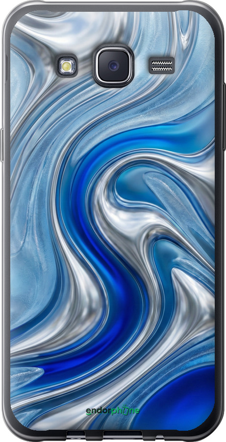 2D пластиковий чехол Liquid Chrome для Samsung Galaxy J5 (2015) J500H - 6781t-100 изображение 