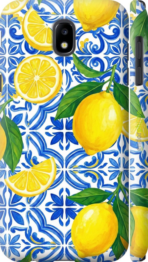 3D пластиковый матовый чехол Grocery Girl Italian Summer для Samsung Galaxy J5 J530 (2017) - 6766m-795 изображение 