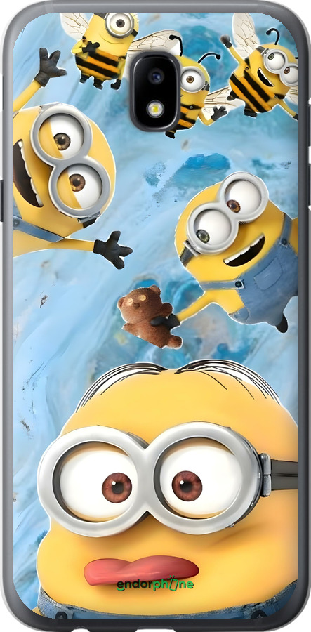 2D пластиковый чехол Миньоны для Samsung Galaxy J5 J530 (2017) - 6386t-795 изображение 