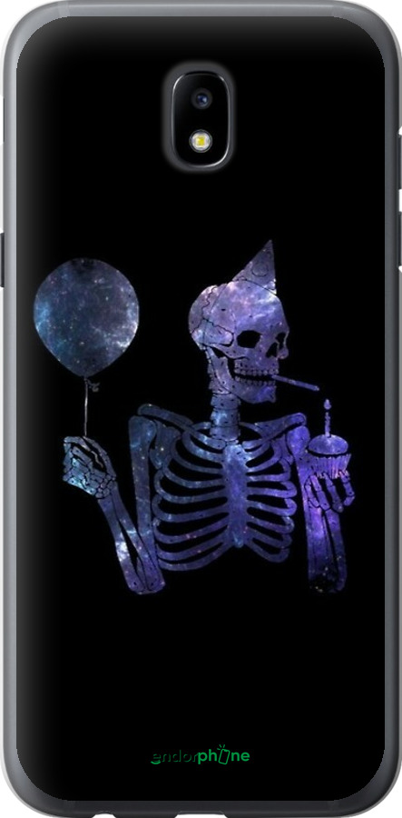 2D пластиковый чехол Скелетное искусство для Samsung Galaxy J5 J530 (2017) - 6536t-795 изображение 