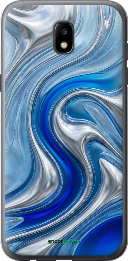 2D пластиковый чехол Liquid Chrome для Samsung Galaxy J5 J530 (2017) - 6781t-795 изображение 