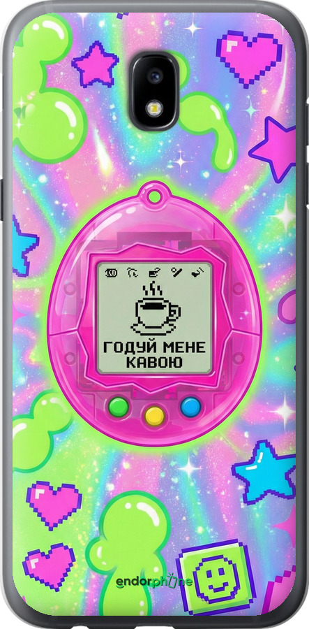2D пластиковый чехол Y2K Aesthetic Retro Pet: Годуй мене кавою для Samsung Galaxy J5 J530 (2017) - 6784t-795 изображение 