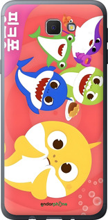 Силіконовий чехол Бейби Шаркс для Samsung Galaxy J5 Prime - 6305u-465 изображение 
