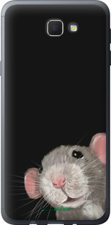 Силиконовый чехол The Peeking Rat для Samsung Galaxy J5 Prime - 6442u-465 изображение 