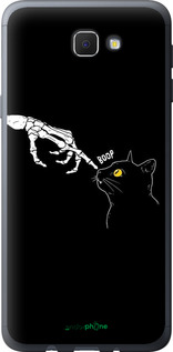 2D пластиковый чехол Кошка для Samsung Galaxy J5 Prime - 6505t-465 изображение 