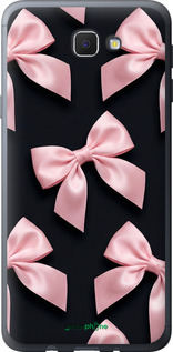 2D пластиковый чехол Coquette Ribbons Dark Coquette для Samsung Galaxy J5 Prime - 6767t-465 изображение 
