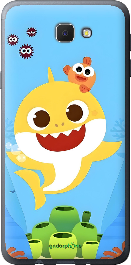 2D пластиковий чехол Бейби Шарк для Samsung Galaxy J5 Prime - 6303t-465 изображение 