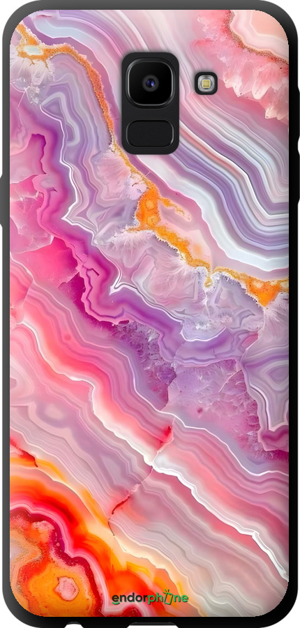 TPU чехол Мрамор 2 для Samsung Galaxy J6 2018 - 6307b-1486 изображение 