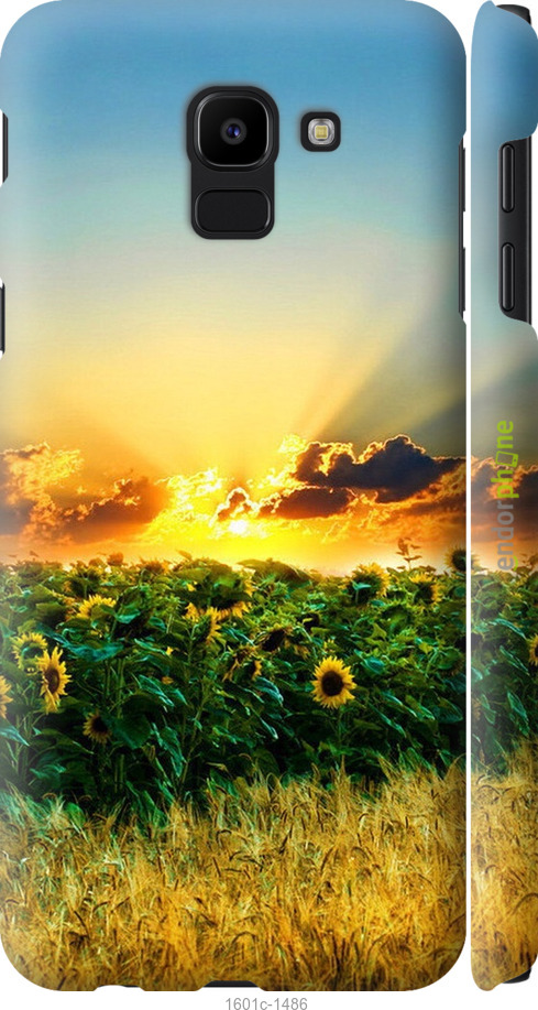 

3D пластиковий матовий чохол "Україна" для Samsung Galaxy J6 2018