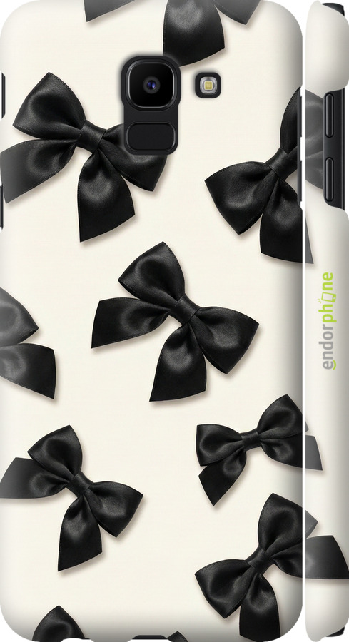 3D пластиковый матовый чехол Dark Coquette для Samsung Galaxy J6 2018 - 6765m-1486 изображение 