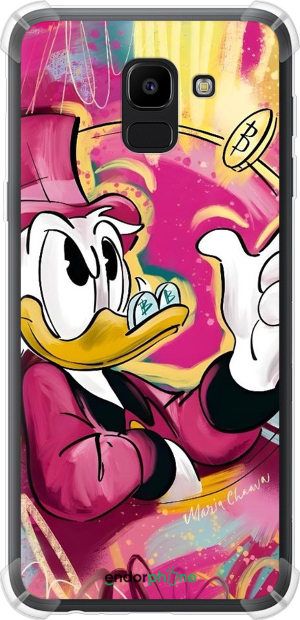 Силикон с усиленными углами чехол Скрудж для Samsung Galaxy J6 2018 - 6283sp-1486 изображение 