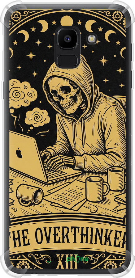 Силіконовий протиударний с посиленими кутами чехол The Overthinker для Samsung Galaxy J6 2018 - 6774sp-1486 изображение 