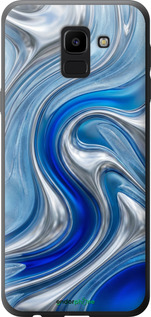 2D пластиковий чехол Liquid Chrome для Samsung Galaxy J6 2018 - 6781t-1486 изображение 