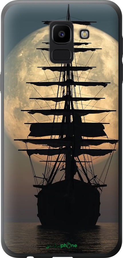 Силіконовий чехол Корабель для Samsung Galaxy J6 2018 - 5998u-1486 изображение 