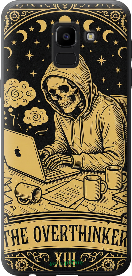 2D пластиковый чехол The Overthinker для Samsung Galaxy J6 2018 - 6774t-1486 изображение 