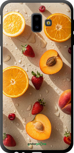 TPU чехол Фрукты 3 для Samsung Galaxy J6 Plus 2018 - 6703b-1586 изображение 