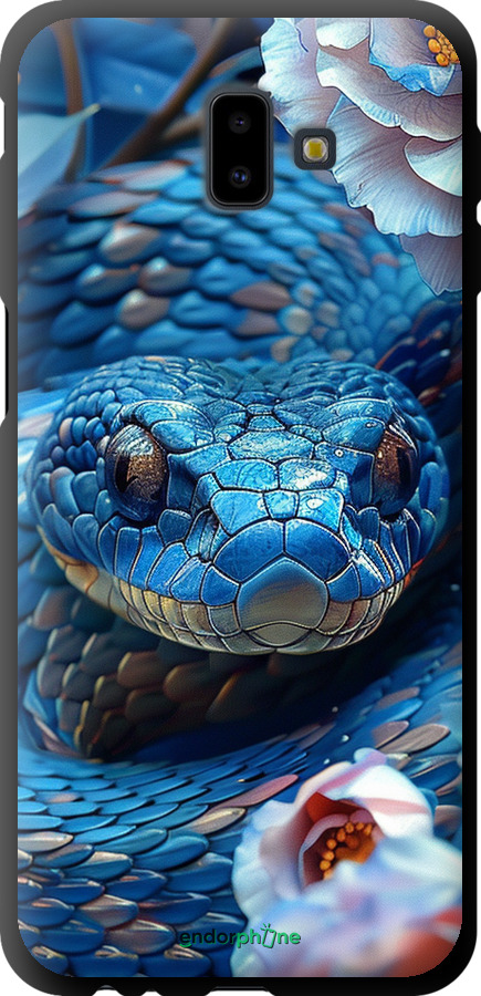 TPU чехол Blue Snake для Samsung Galaxy J6 Plus 2018 - 6079b-1586 изображение 