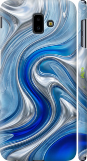 3D пластиковый матовый чехол Liquid Chrome для Samsung Galaxy J6 Plus 2018 - 6781m-1586 изображение 