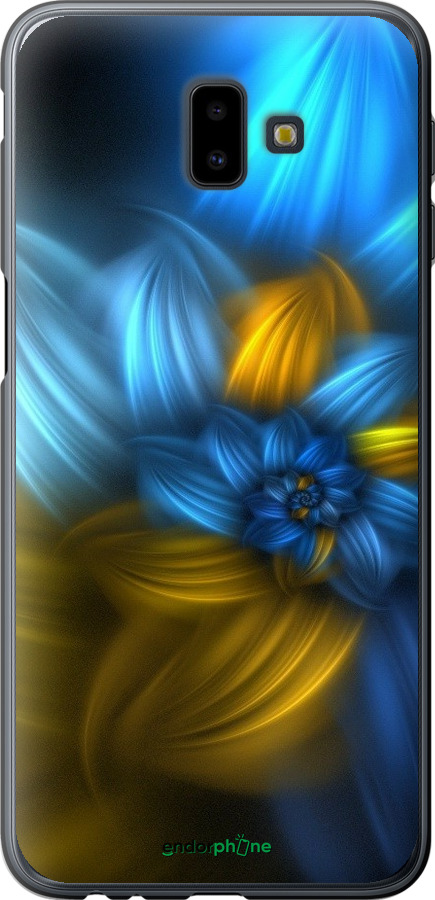 

2D пластиковий чохол "Візерунок 46" для Samsung Galaxy J6 Plus 2018, Синій