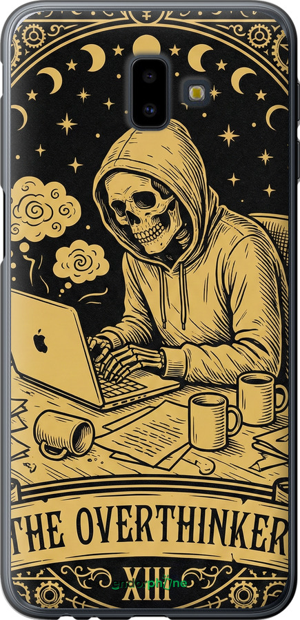 2D пластиковый чехол The Overthinker для Samsung Galaxy J6 Plus 2018 - 6774t-1586 изображение 