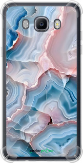 Силіконовий протиударний с посиленими кутами чехол Мрамор для Samsung Galaxy J7 (2016) J710F - 6306sp-263 изображение 