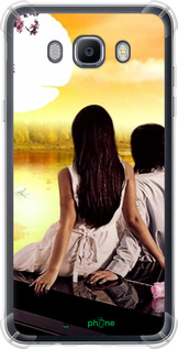 Силикон с усиленными углами чехол Sunset для Samsung Galaxy J7 (2016) J710F - 6607sp-263 изображение 