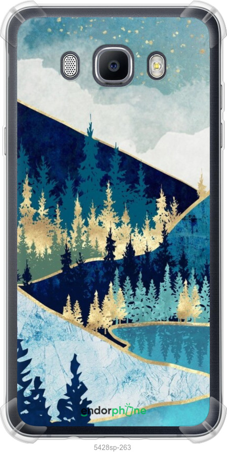 Силіконовий протиударний с посиленими кутами чехол № 5428 для Samsung Galaxy J7 (2016) J710F - 5428sp-263 изображение 