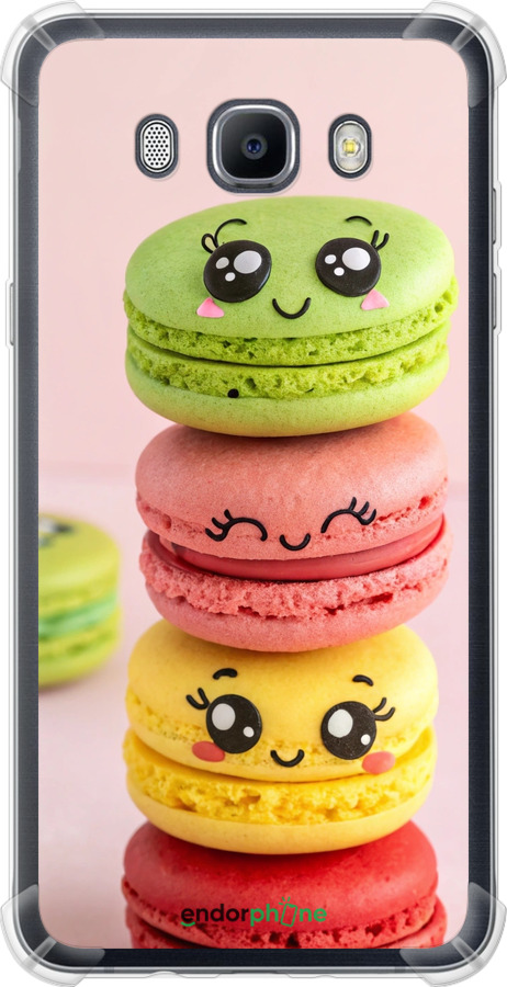 Силикон с усиленными углами чехол Печенье для Samsung Galaxy J7 (2016) J710F - 6693sp-263 изображение 