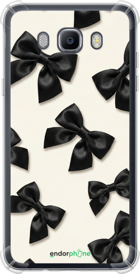 Силикон с усиленными углами чехол Dark Coquette для Samsung Galaxy J7 (2016) J710F - 6765sp-263 изображение 