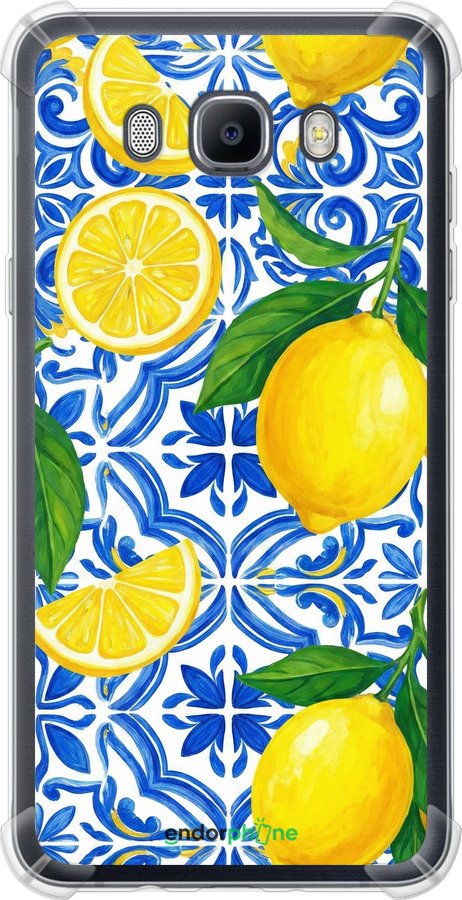 Силіконовий протиударний с посиленими кутами чехол Grocery Girl Italian Summer для Samsung Galaxy J7 (2016) J710F - 6766sp-263 изображение 