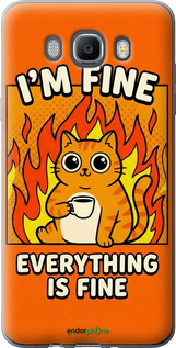 Силиконовый чехол 'Funny Cat' для Samsung Galaxy J7 (2016) J710F изображение 9