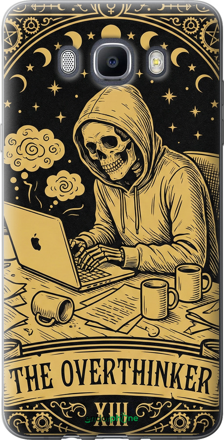 Силиконовый чехол The Overthinker для Samsung Galaxy J7 (2016) J710F - 6774u-263 изображение 