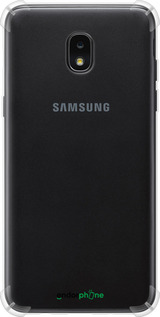 Силикон с усиленными углами чехол 'Прозрачный' для Samsung Galaxy J7 2018 изображение 16