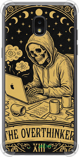 Силикон с усиленными углами чехол The Overthinker для Samsung Galaxy J7 2018 - 6774sp-1502 изображение 