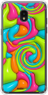 Силіконовий протиударний с посиленими кутами чехол Y2K Jelly Dream для Samsung Galaxy J7 2018 - 6780sp-1502 изображение 