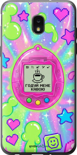 Силіконовий чехол Y2K Aesthetic Retro Pet: Годуй мене кавою для Samsung Galaxy J7 2018 - 6784u-1502 изображение 