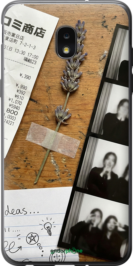 Силіконовий чехол Aesthetic Scrapbook Collage для Samsung Galaxy J7 2018 - 6773u-1502 изображение 