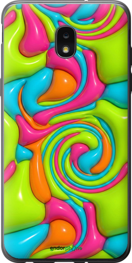 Силиконовый чехол Y2K Jelly Dream для Samsung Galaxy J7 2018 - 6780u-1502 изображение 