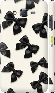 3D пластиковый матовый чехол Dark Coquette для Samsung Galaxy J7 J700H - 6765m-101 изображение 