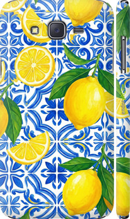 3D пластиковый матовый чехол Grocery Girl Italian Summer для Samsung Galaxy J7 J700H - 6766m-101 изображение 