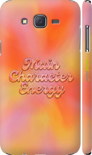 3D пластиковый матовый чехол Aura Gradient Main Character Energy Aesthetic Y2K для Samsung Galaxy J7 J700H - 6783m-101 изображение 
