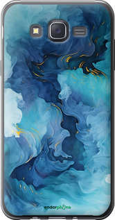 Силіконовий чехол Акварель для Samsung Galaxy J7 J700H - 6320u-101 изображение 