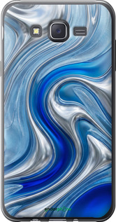 2D пластиковый чехол 'Liquid Chrome' для Samsung Galaxy J7 J700H изображение 9