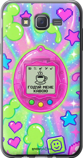 2D пластиковый чехол 'Y2K Aesthetic Retro Pet: Годуй мене кавою' для Samsung Galaxy J7 J700H изображение 9