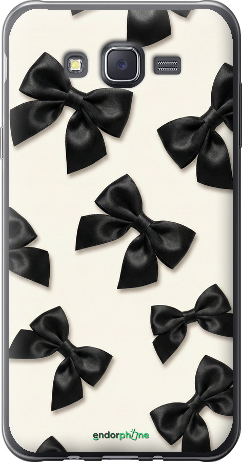 Силиконовый чехол Dark Coquette для Samsung Galaxy J7 J700H - 6765u-101 изображение 