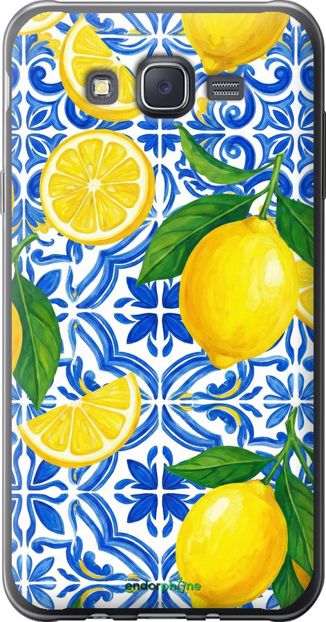 2D пластиковый чехол Grocery Girl Italian Summer для Samsung Galaxy J7 J700H - 6766t-101 изображение 