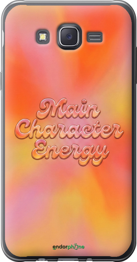 2D пластиковый чехол Aura Gradient Main Character Energy Aesthetic Y2K для Samsung Galaxy J7 J700H - 6783t-101 изображение 