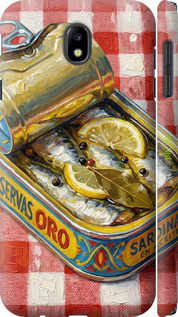 3D пластиковый матовый чехол 'Vintage Sardine Tin Phone' для Samsung Galaxy J7 J730 (2017) изображение 7